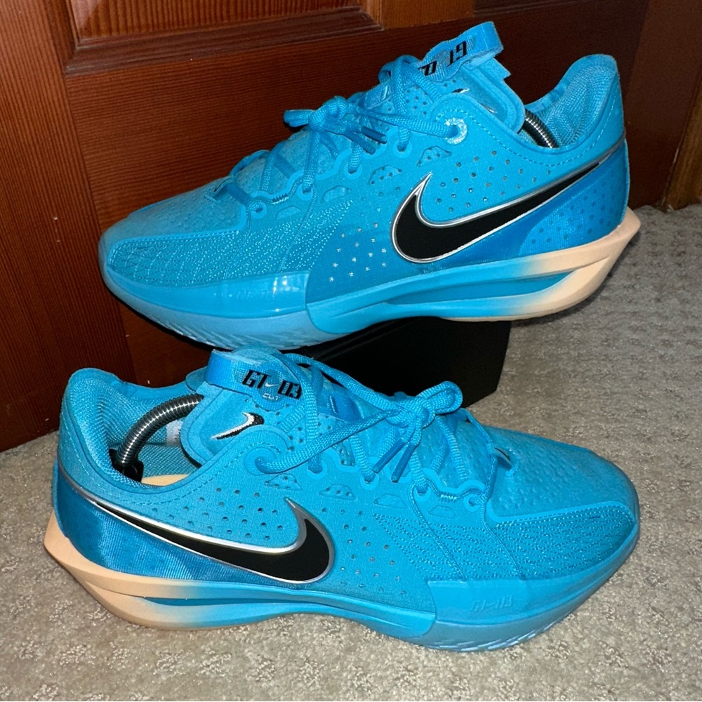 Nike G.T. Cut 3 EP GT Cut Men Basketball Shoes Blue Fury DV2913-404 Size 11